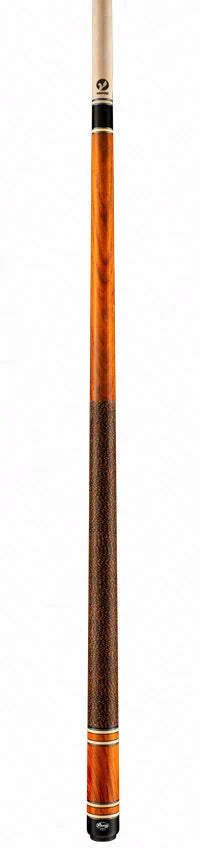 Viking IM0400 Impero Series Play Cue - South American Cocobolo with Cocobolo, Birdseye Maple and Black Rings