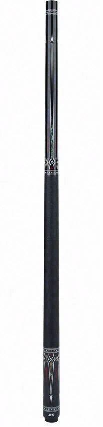 JFlowers Valen Prime Pool Cue with Elephant Wrap and Carbon Shaft