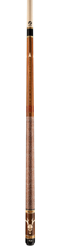 Viking DF0600 Defender Series Play Cue - East Indian Rosewood with Birdseye Maple and Crosscut Zebrawood Inlays