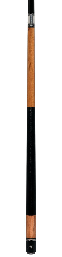 Meucci Exotic Wood Series Marblewood Pool Cue with Lizard Leather Wrap and Carbon Shaft - EWSMWC