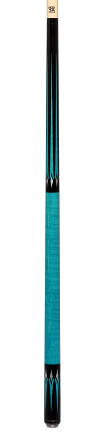 KODA Black with Teal Points Graphic No Wrap Play Cue