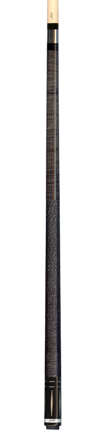 Joss Charcoal-Stained Maple with Maple Inlays Pool Cue - JC20-125