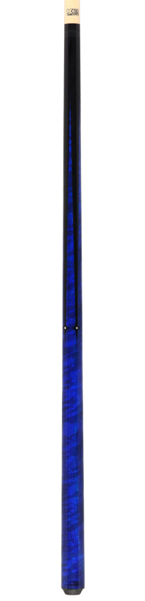 K2 KLSPBL Blue Sneaky Pete Pool Cue with 12.5mm Shaft- Radial