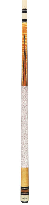 Meucci ECHO-1 Pool Cue - Curly Maple with Tulipwood Points and 