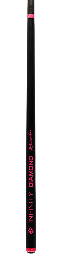 Infinity Diamond Breaker Carbon Fiber Break Cue - Pink
