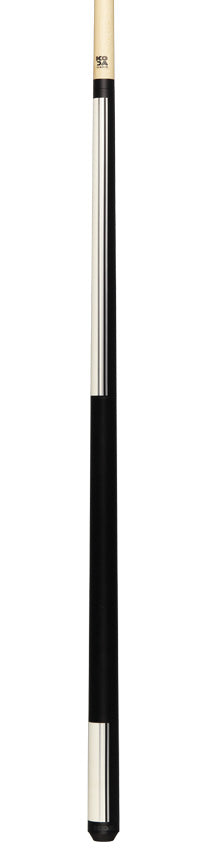 KODA Split Design Black and White Graphic Pool Cue - KD29WH