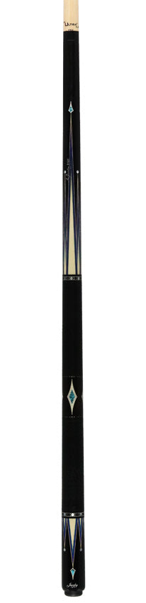 Jacoby 0917-52LWPUR Raven Purple Limited Cue With 12.75 Ultra Shaft and Leather Wrap