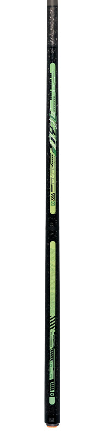 Little Monster Cyber Energy Environment Green No Wrap Break/Jump Cue with Carbon Fiber Shaft