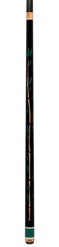 Longoni Longeva Ural No Wrap Pool Cue with Luna Nera Pure Graphite Shaft