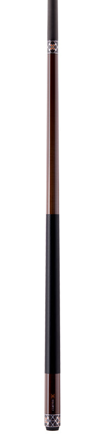 Cuetec 95-122U Cynergy X Amber Pool Cue with Black Poly Wrap