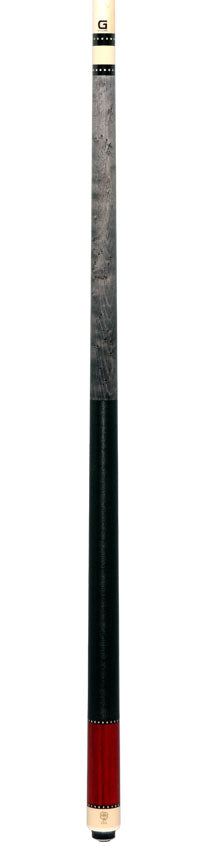 McDermott Gray-Stained Birdseye Maple and Dymondwood Cue of the Month with G-Core Shaft