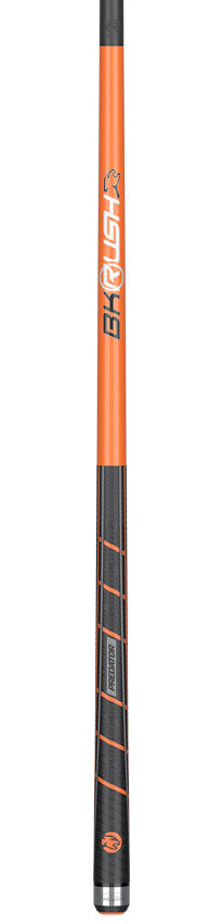 Predator BK Rush Flare Orange  Break Cue - Sport Wrap