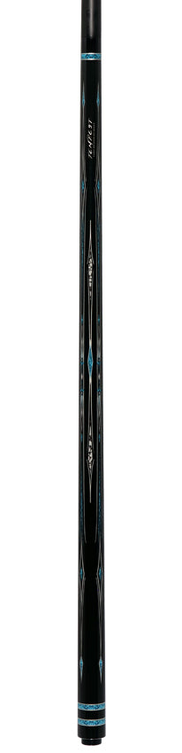 Fury Tempest No Wrap Pool Cue with Carbon Fiber Shaft - FUAF2