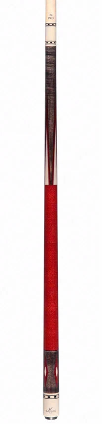 Meucci Economy Series 7 Red Pool Cue with Pro Shaft - EC7REDP