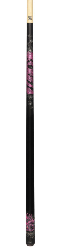 KODA Pink Dragon Graphic Pool Cue - KDV15PK