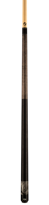 Viking ST0711 Storm Series Play Cue - Smoke-Stained Maple with Smoke Premium Pearl