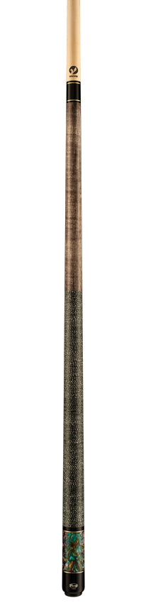 Viking BE0111 Bedlam Series Play Cue - Smoke-Stained Maple with Galaxy Shimmer Pearl