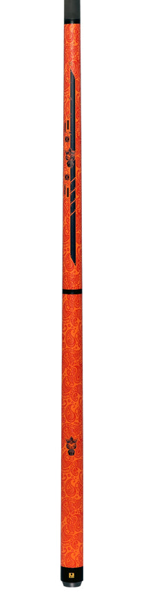 Little Monster Orange Egg Textured No Wrap Break/Jump Cue with