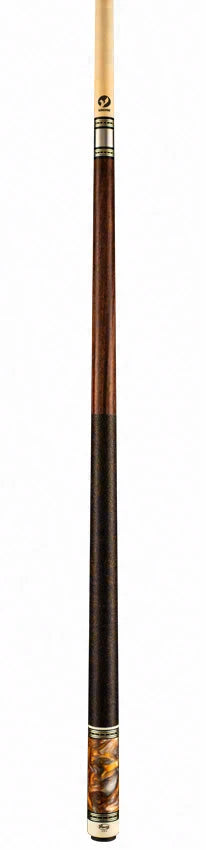Viking Twilight Series East Indian Rosewood with Precious Alloy Premium Pearl Play Cue - TW0500
