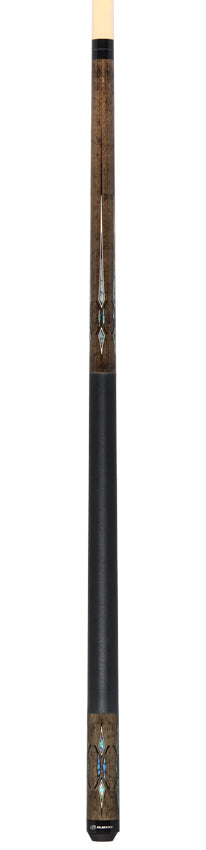 Players Light Grey Maple with Mother of Pearl Graphic Series Pool Cue - G4148