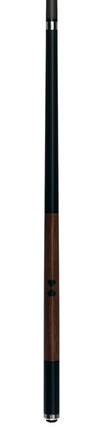 Becue WAS Laminated Wood Carbon Play Cue with 12.3mm Engage Shaft