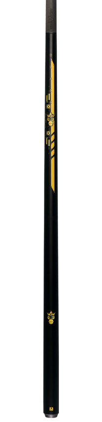 Little Monster Black Egg No Wrap Break/Jump Cue with Carbon Fiber Shaft