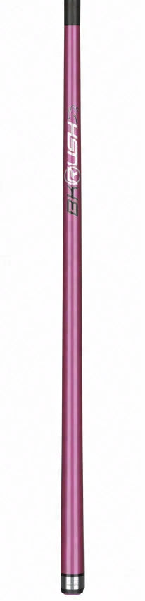 Predator BK RUSH No Wrap Break Cue - Pink and Silver