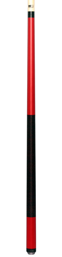 K2 Matte Metallic Red Pool Cue with 12.50mm K2 LD Shaft