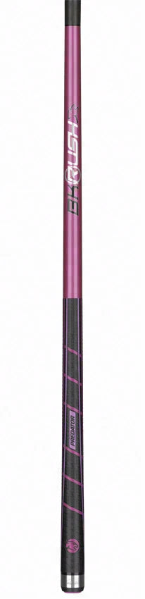 Predator BK RUSH Sport Wrap Break Cue - Pink and Silver