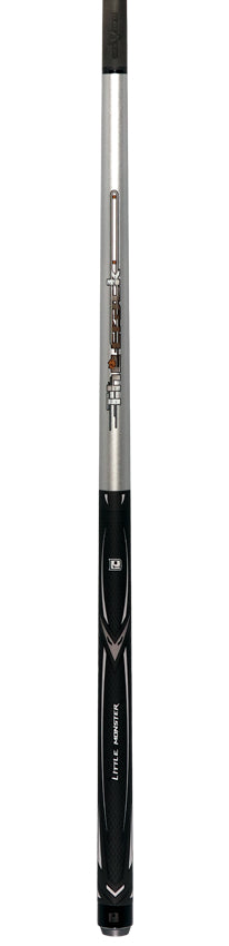Little Monster Classic Silver Impact Break Cue with Carbon Fiber Shaft