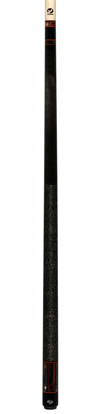 Viking SmartShops Series Cue of the Month - Smoked Stained Curly Maple with Raging Fury Premium Pearl