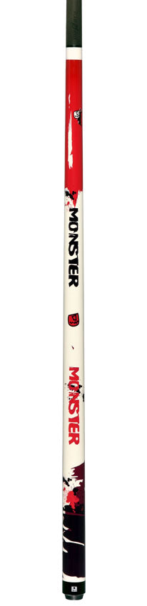 Little Monster Graffiti Graphic No Wrap Play Cue with Carbon Fiber Shaft