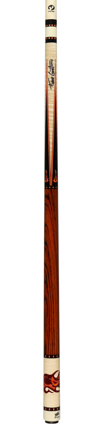 Fedor Gorst Autographed Paul Drexler Limited Edition Fire Cue By Viking