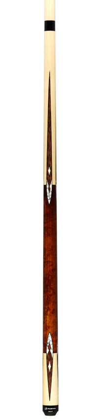 Players Maple with White Recon Wrapless Graphic Series Pool Cue - G4147