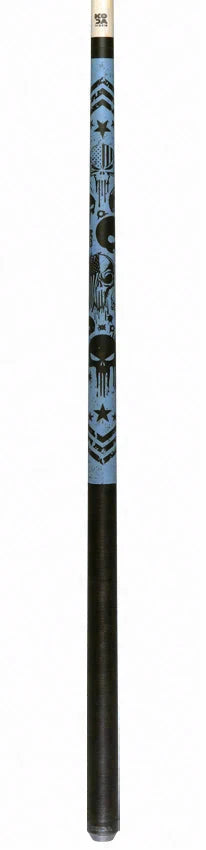 KODA Blue Graphic Pool Cue - KDV14BL