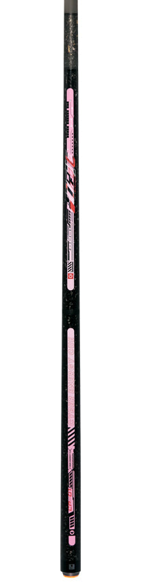 Little Monster Cyber Energy Love Pink No Wrap Break/Jump Cue with Carbon Fiber Shaft