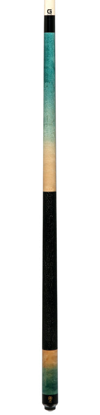 McDermott Beach Ombre Stained Maple Cue of the Month with G-Core Shaft