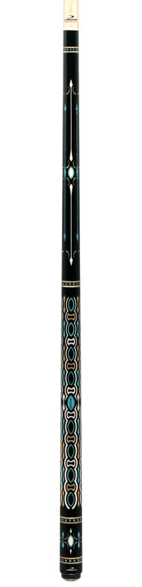 Longoni Ogiva No Wrap Pool Cue with 2 S2 American Shafts