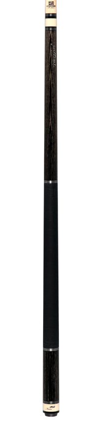 Fury Gray-Stained Tec-Wood Cue | Elephant Wrap | + Free Extension - FUTW2