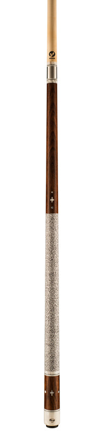 Viking IM0600 Impero Series Play Cue - East Indian Rosewood with 15 White Premium Pearl Inlays