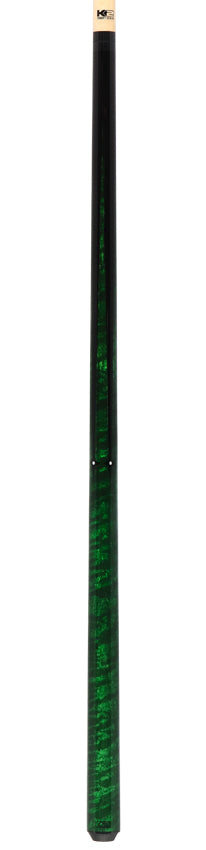 K2 Green Sneaky Pete Radial Pool Cue with 12.5mm Shaft - KLSPGN