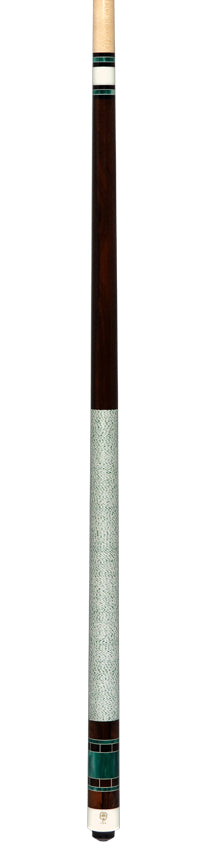 McDermott 50th Anniversary Series Zircote with Green Pearl Play Cue with G-Core Shaft and Commemorative 1x1 Case