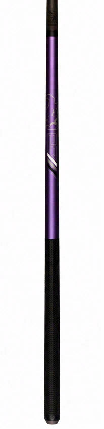 Bull Carbon Bull Breaker Powerhouse Purple Break Cue with Multi-Zone Sport Grip Wrap