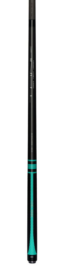 Geez Tank Performance Break Cue with Sport Wrap - Teal Green