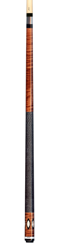 Joss Nutmeg-Stained Maple with Black and Maple Inlays Pool Cue - JC25944