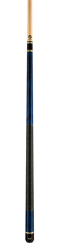 Viking ST0407 Storm Series Play Cue - Ocean Blue-Stained Maple