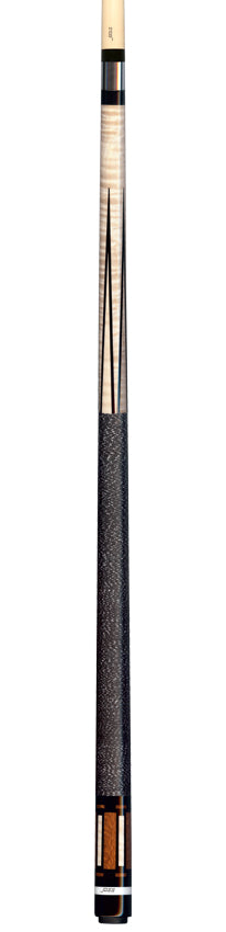 Joss Curly Maple with Maple Points and Inlays Pool Cue - JC2606