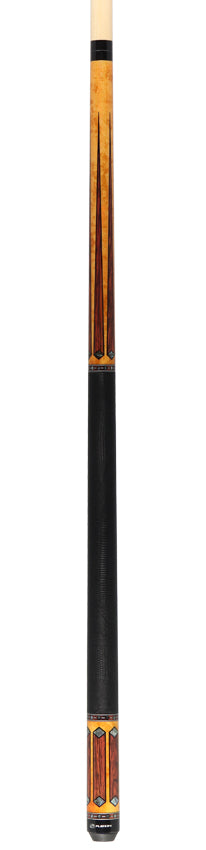 Players Gold-Stained Maple with Cocobolo Graphic Series Pool Cue - G4141