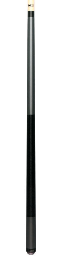 K2 Matte Smoke Gray Pool Cue with 12.50mm K2 LD Shaft