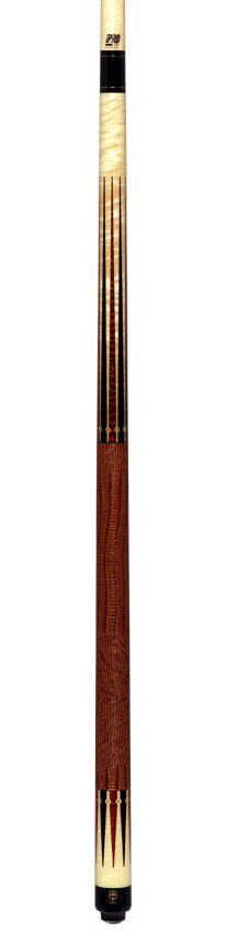 McDermott 50th Anniversary Series Birdseye Maple with Snakewood and Ebony Points Cue with G-Core Shaft and Commemorative 1x1 Case